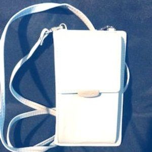 Small blue clutch for your phone and card